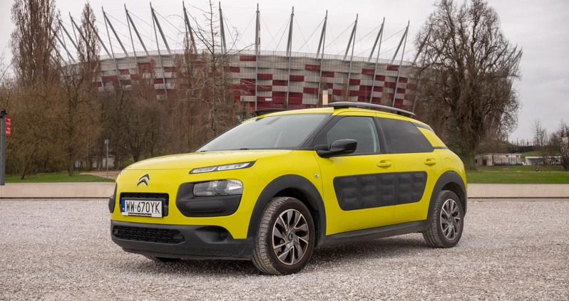 Citroen C4 Cactus cena 41500 przebieg: 94000, rok produkcji 2018 z Warszawa małe 562